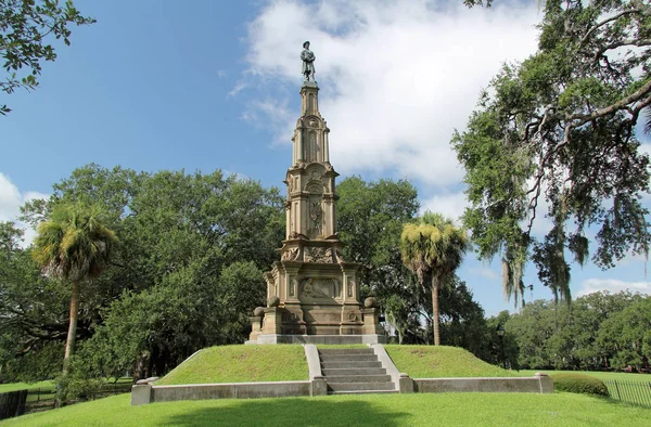 Historisches Konföderiertendenkmal — Stockfoto