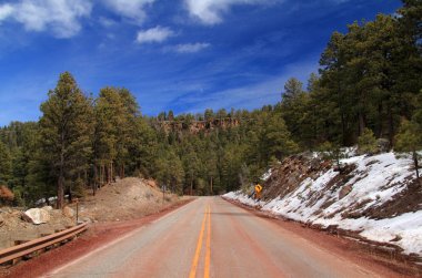High Road to Taos Landscape clipart