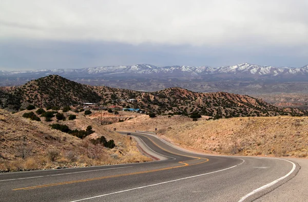 High Road to Taos Landscape — Stock Photo, Image