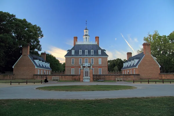 Palacio de Gobernadores de Williamsburg —  Fotos de Stock