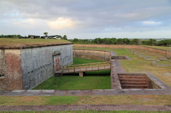 Fort Macon State Park Atlantic Coast North Carolina — Stock Photo, Image