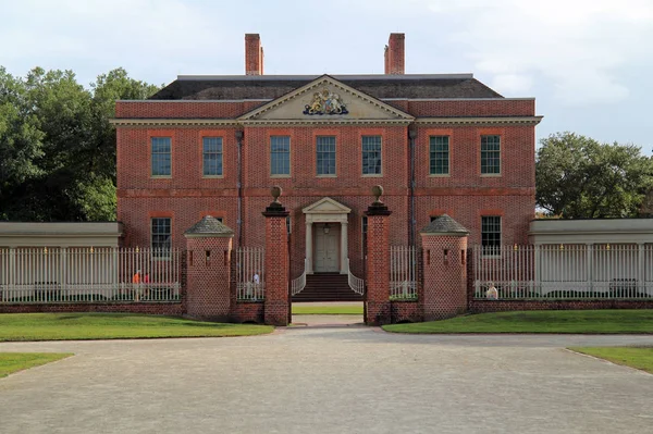 Palácio Tyron Histórico New Bern Carolina Norte — Fotografia de Stock