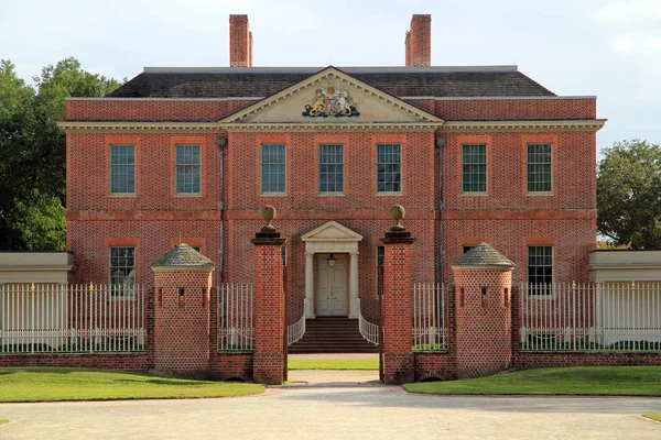 Palácio Tyron Histórico New Bern Carolina Norte — Fotografia de Stock