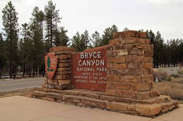 Bryce Canyon National Park Março Bryce Canyon Destaca Como Uma — Fotografia de Stock