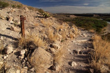 Boquillas Canyon iz büyük Bend Milli Park, Texas