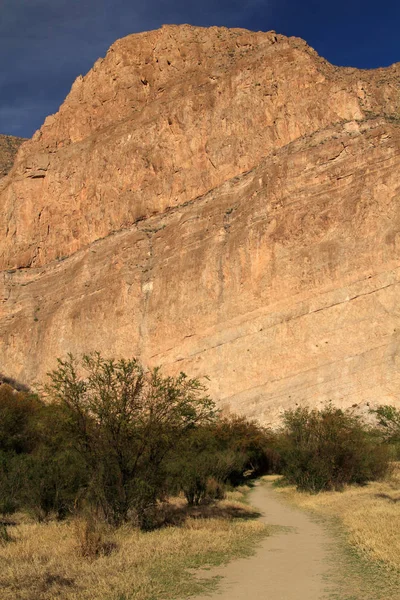 Boquillas Canyon Trail Big Bend Nationalpark Texas — Stockfoto