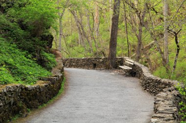 Cedar Creek iz, doğal köprü State Park, Virginia