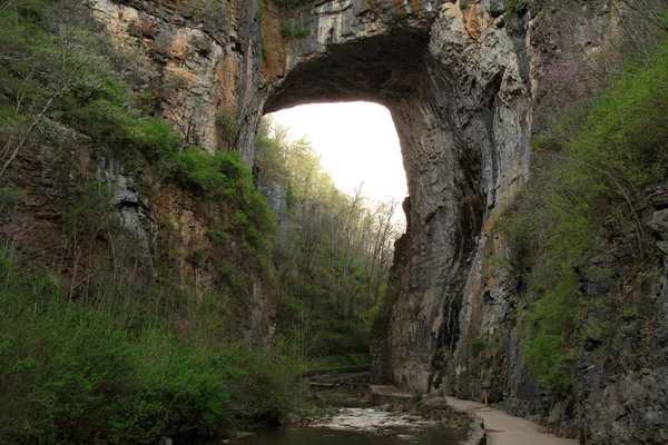 Natural Bridge State Park Штат Вірджинія — стокове фото