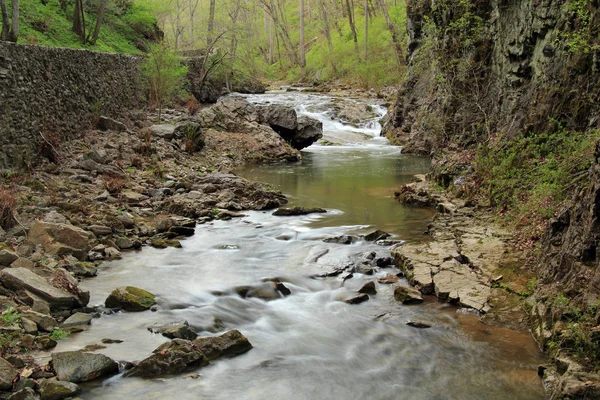 Cedar Creek Parque Estadual Ponte Natural Virginia — Fotografia de Stock