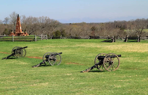 Site Iki Konfederasyon Zaferler Amerikan Savaşı Sırasında Henry House Hill — Stok fotoğraf