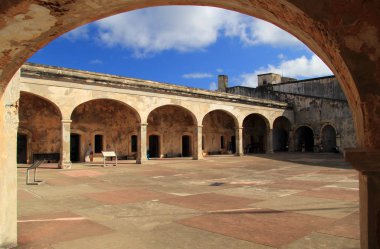 Castillo San Cristobal is one of two massive fortifications built by Spain in order to protect the city of San Juan, Puerto Rico