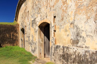 Castillo San Cristobal is one of two massive fortifications built by Spain in order to protect the city of San Juan, Puerto Rico