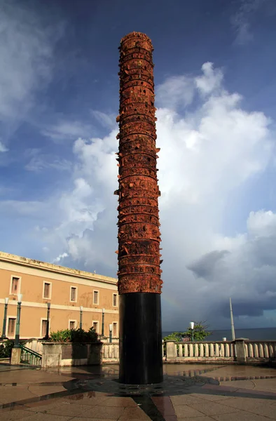 San Juan October Located Quincentennial Plaza San Juan Puerto Rico — Φωτογραφία Αρχείου