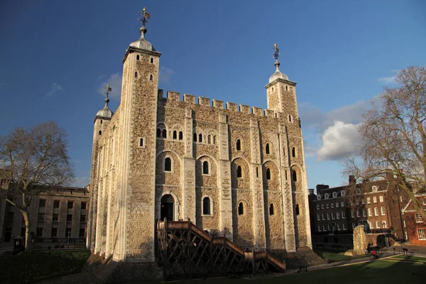 Torre Londres Encuentra Entre Una Las Atracciones Más Visitadas Londres — Foto de Stock