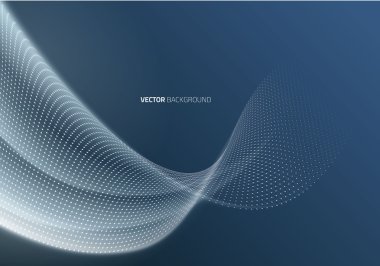 Soyut geometrik teknoloji vektör tasarım öğesi.