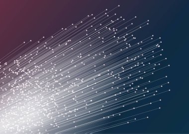 Soyut geometrik teknoloji tasarım hatları.