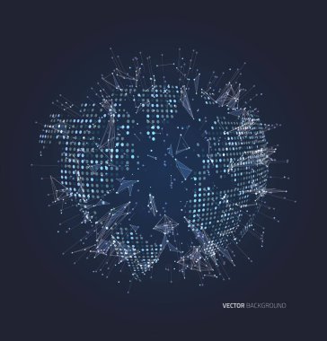 Soyut gezegen noktalardan oluşur