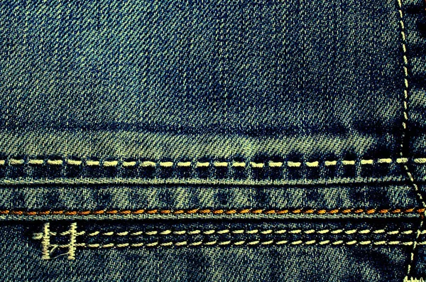 Denim texture with the effect of aging