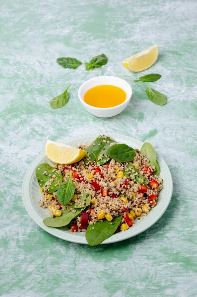 Quinoa salad with vegetables