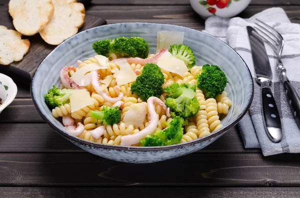 Pasta with seafood — Stock Image Pasta with seafood Royalty Free Stock Images