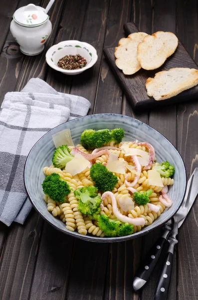 Pasta with seafood — Stock Image Pasta with seafood Stock Image
