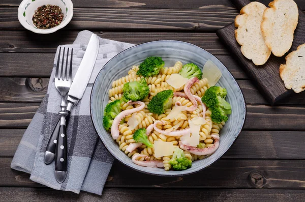 Pasta with seafood — Stock Image Pasta with seafood Royalty Free Stock Images