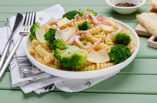 Pasta with seafood — Stock Image Pasta with seafood Stock Image