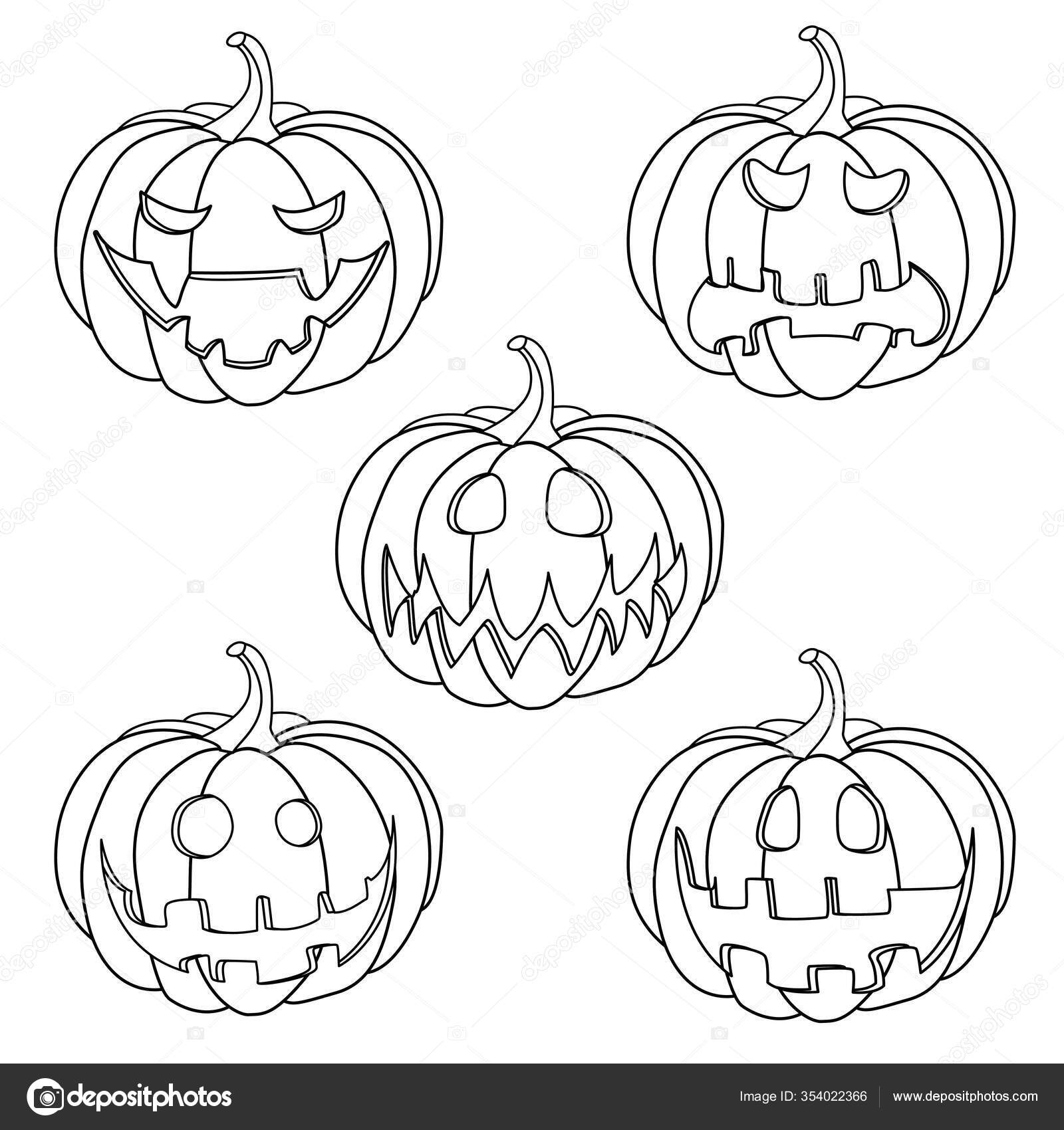 Desenho de Halloween para Colorir - Colorir.com