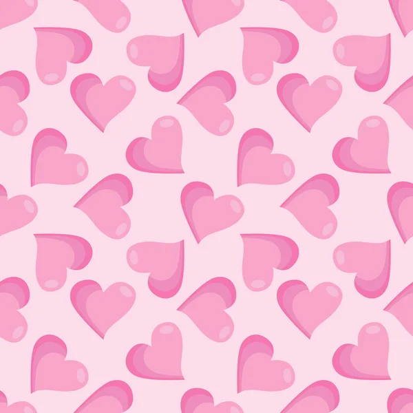 Pink Background with Hearts Stock Vector Image by ©moodbringer 125637020