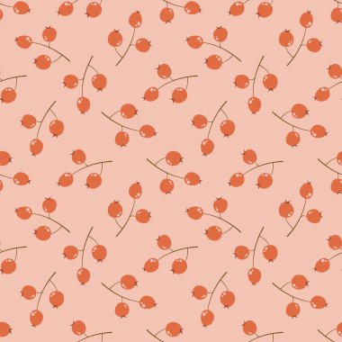  Pembe arka planda yaban mersini deseni.