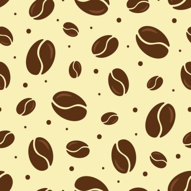 Kahve çekirdekleriyle basit, pürüzsüz bir şablon. Kağıt ya da kumaş sarmak için mükemmel.