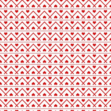 Kalpli kusursuz geometrik desen. Doku yineleniyor. Sevgililer Günü için arka plan. Kağıt ya da kumaş sarmak için mükemmel.