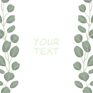  Vektör ökalifiye sınırları; tebrik kartları, davetiyeler, düğün kartları, posterler, afişler, web tasarımı için ökalifeliler içeren dikey çerçeve.