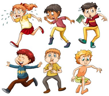 İnsanlar farklı eylemleri