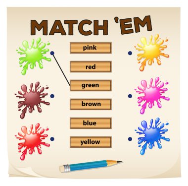 Renk eşleme oyunu