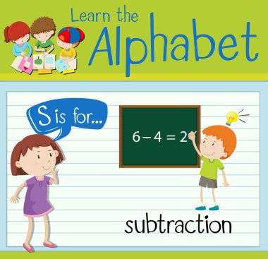 flashcard s harfi çıkarma için olduğunu