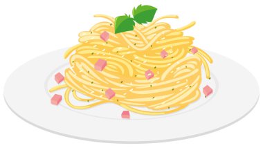 krema soslu spagetti