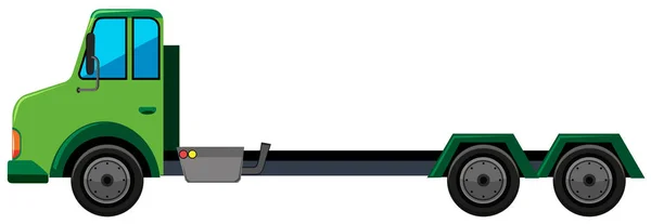 Camião sem caixa de contentores —  Vetores de Stock