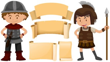 Askerler ve afiş tasarımları