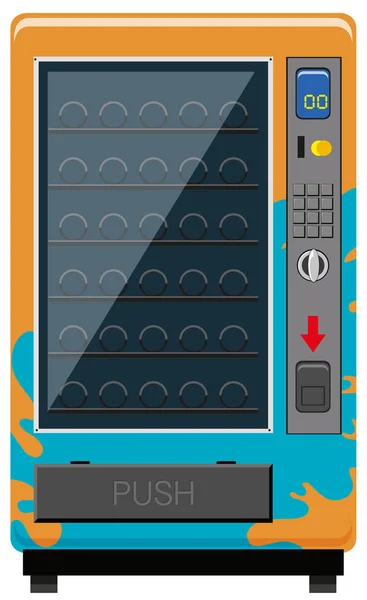 Distributeur automatique sans boissons — Image vectorielle