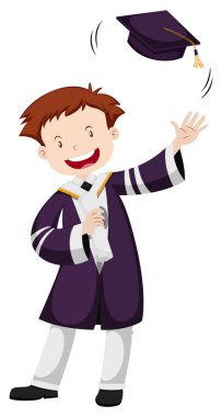 Kapağı atma öğrenci mezun oldu