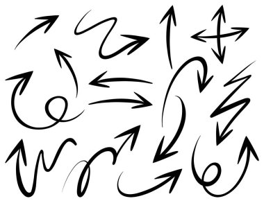 Doodles'ın farklı ok uçları