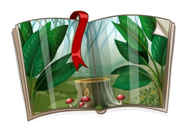 Orman sahne ile rezervasyon yaptırın