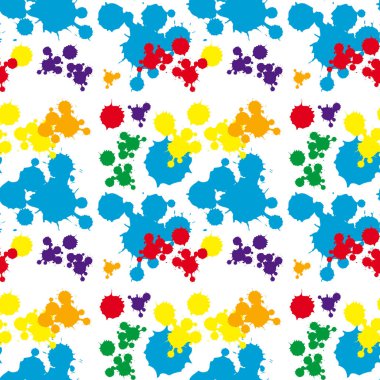 Renkli sıçrama ile sorunsuz arka plan tasarım