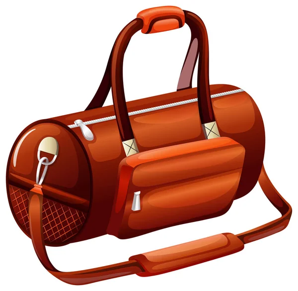 Handtasche in runder Form — Stockvektor