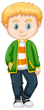 Yakışıklı yeşil ceketli