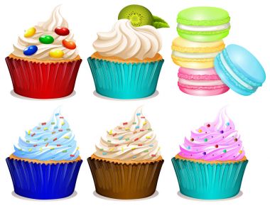 Cupcakes farklı lezzet