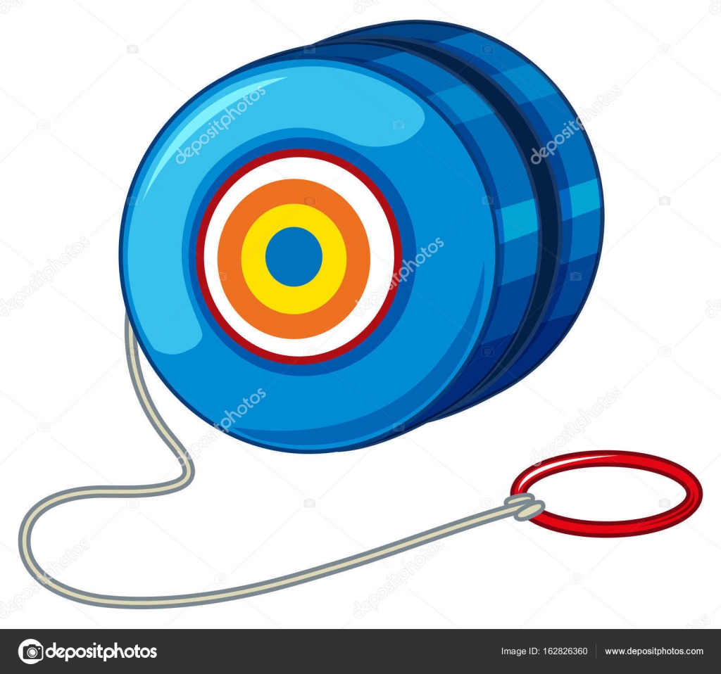 Blue yo-yo with red ring Stock Vector Image by ©blueringmedia #162826360 Blue yo-yo with red ring Stock Vector Image by ©blueringmedia #162826360