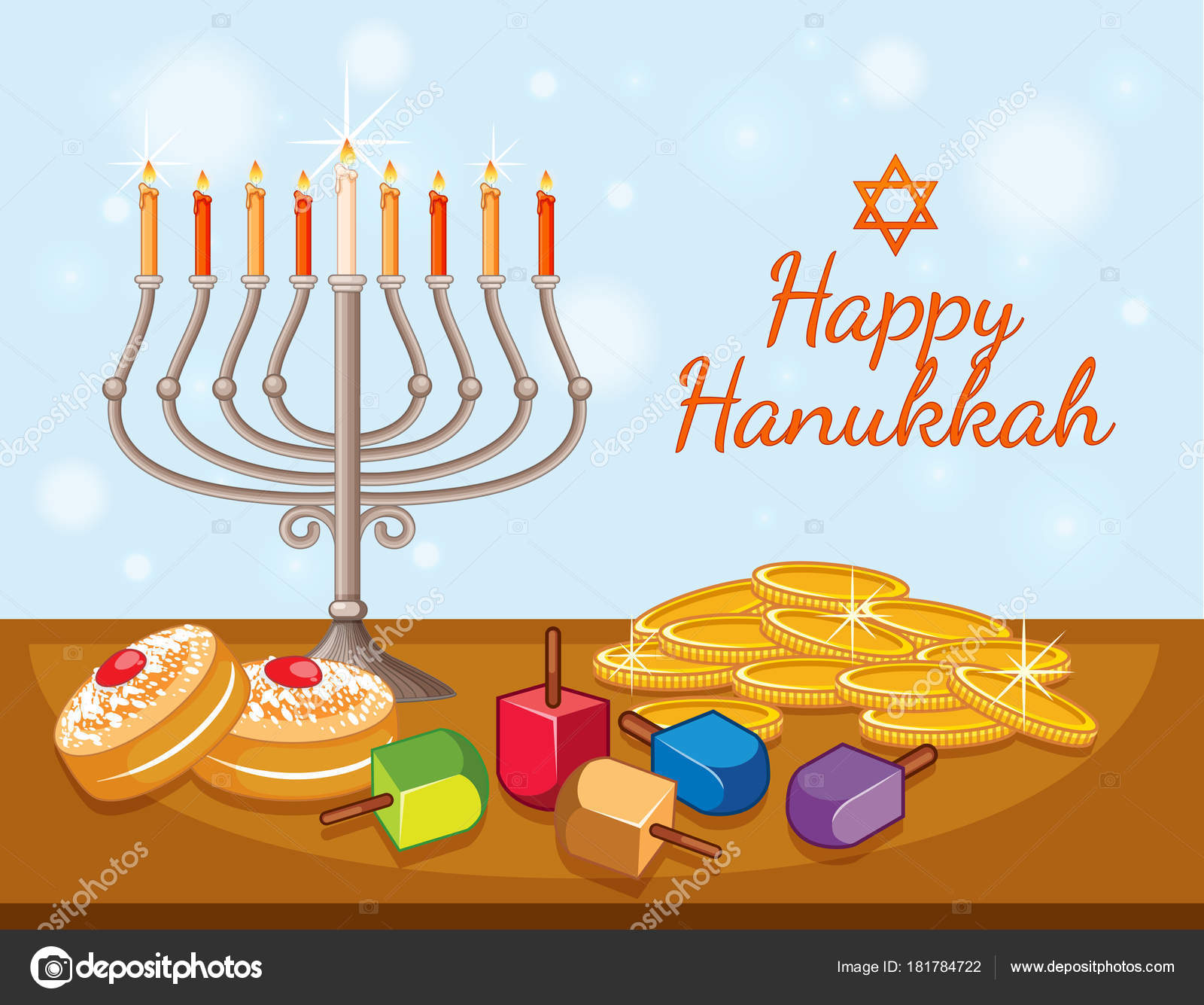 hanukkah card template