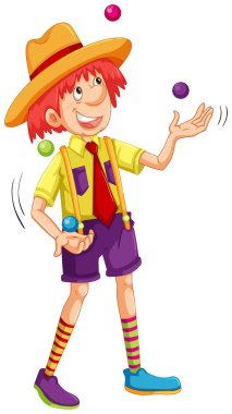 Komik adam topları hokkabazlık